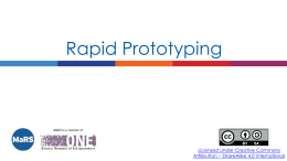 Rapid Prototyping PPT