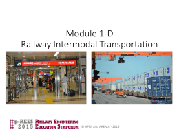 Module 1-D Intermodal