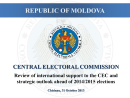 cec strategic priorities for next elections: considerations