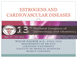 oestrogens and cardiovascular diseases