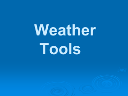 Weather Tools - Mrs. Stuart Science