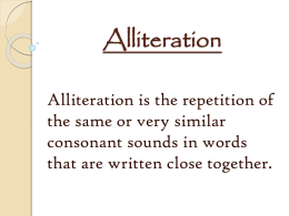 Literary Terms PowerPoint File