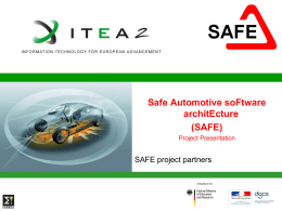 P3_SAFE-Safe_Automotive_soFtware_architEcture