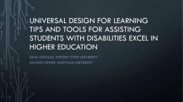 Universal Design for Learning - Blogs at Maryville University