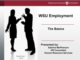 Slide 1 - Human Resource Services