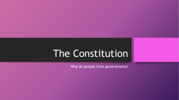The Constitution - Mater Academy Lakes High School