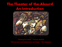 The Theater of the Absurd