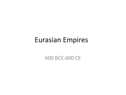 Eurasian Empires - Auburn High School