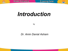 Lecture 2-Introduction