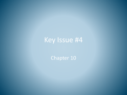 Key Issue #4