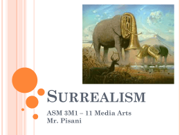 Surrealism - Mr. Pisani