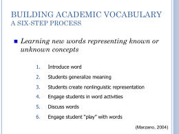 6-step modeled lesson - ESU6