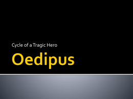Oedipus tragic hero cycle