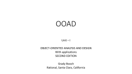 Course\OOAD\OOAD Unit-1 2015