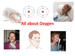 All about Oxygen - Respiratory Therapy Files