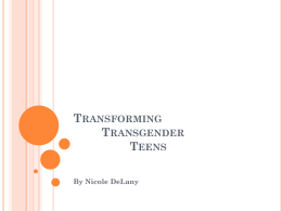TRANSforming Transgender
