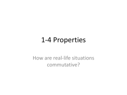 1-4 Properties
