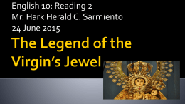 The Legend of the Virgin`s Jewel Flash