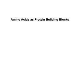biochemistry/docs/Amino Acids as Protein Building Blocks [2]