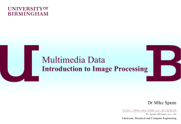 Lecture 3. Introduction to Image Processing