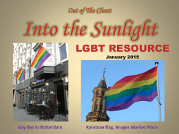 Out of the Closet Resources January 2015
