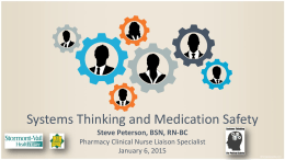 Systems Thinking: A Nursing Perspective