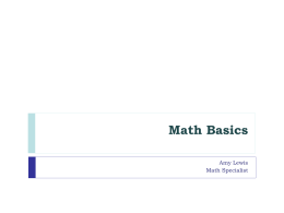 031011 Math Basics