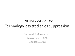 zappers - Florida Sales Tax Attorney