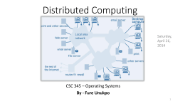 Term Project - Distributed computing
