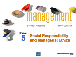 What Is Social Responsibility?