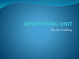 advertising unit
