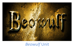 Beowulf - Schoolwires.net