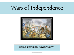 Wars of Independence