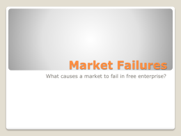 Market Failures - eitzmansocialstudies