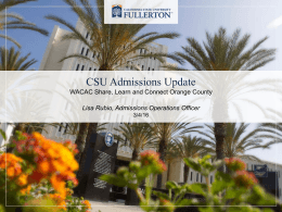 CSU Updates
