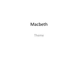 Macbeth Theme - WordPress.com