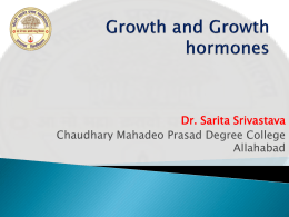 Growth - Chaudhary Mahadeo Prasad Degree College
