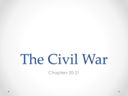 The Civil War - nrcs.k12.oh.us