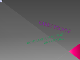 early people - MirandaHarrison