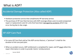 ADP What Is Supported