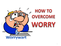 worry - W4AW.org Portal