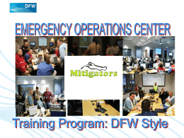 EOC - Texas Emergency Management