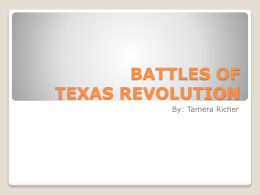 Battles 1-3 of TX Revolution