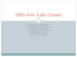 DHD #10: Lake County