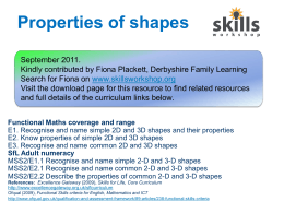 Properties of Shapes