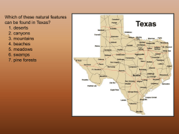 Ecoregions of Texas