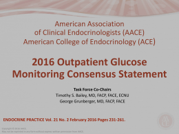 PowerPoint slides - American Association of Clinical Endocrinologists