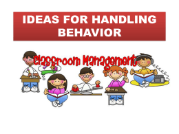 behavior management - Lisakingcounselor.com