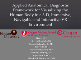 Applied Anatomical Diagnostic Framework for Visualizing the