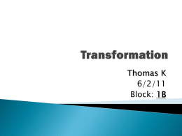 Geometry- Transformation Powerpoint